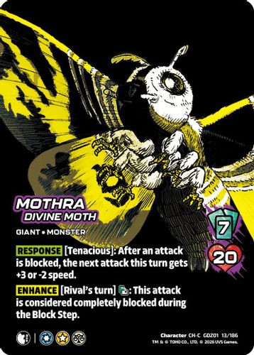 [GDZ01-013/186](CH-C) Mothra, Divine Moth