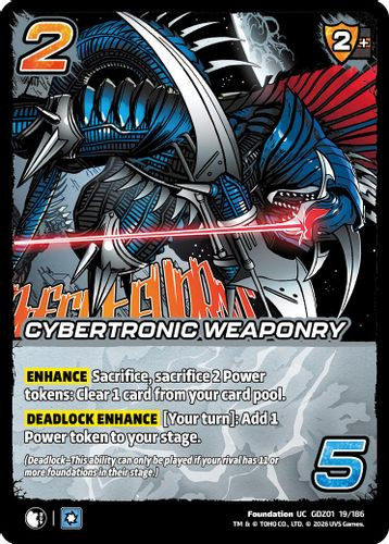 [GDZ01-019/186](UC) Cybertronic Weaponry