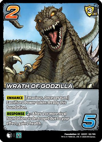 [GDZ01-068/186](UC) Wrath of Godzilla