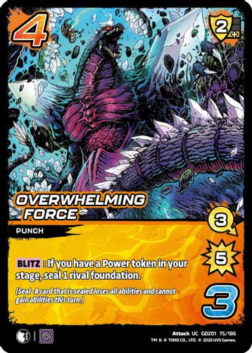 [GDZ01-075/186](UC) Overwhelming Force