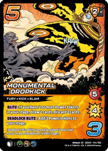 [GDZ01-144/186](UC) Monumental Dropkick