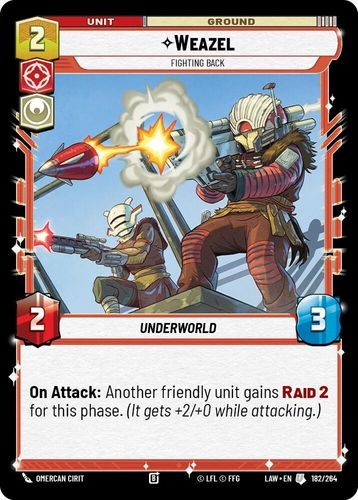 [07-LAW-EN-0182](U) Weazel - Fighting Back