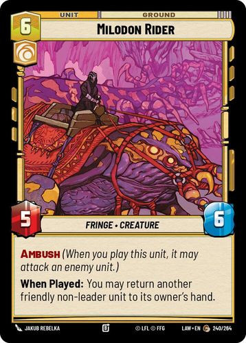 [07-LAW-EN-0240](C) Milodon Rider