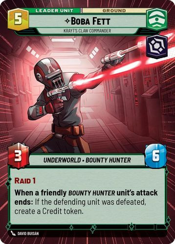 [07-LAW-EN-0271](C) Boba Fett - Krayt's Claw Commander (Hyperspace)