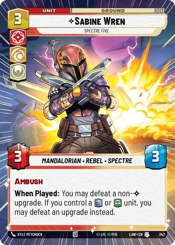 [07-LAW-EN-0342](U) Sabine Wren - Spectre Five (Hyperspace)