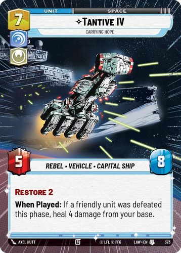 [07-LAW-EN-0373](U) Tantive IV - Carrying Hope (Hyperspace)