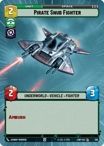 [07-LAW-EN-0399](C) Pirate Snub Fighter (Hyperspace)
