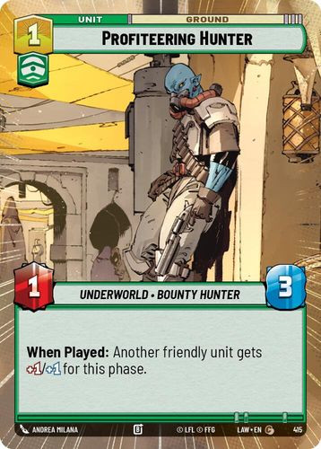 [07-LAW-EN-0415](C) Profiteering Hunter (Hyperspace)