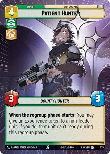 [07-LAW-EN-0575](U) Patient Hunter (Hyperspace) (Foil)
