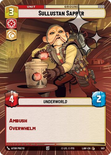 [07-LAW-EN-0583](C) Sullustan Sapper (Hyperspace) (Foil)