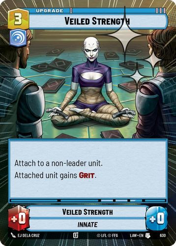 [07-LAW-EN-0630](U) Veiled Strength (Hyperspace) (Foil)