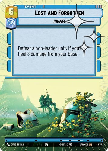 [07-LAW-EN-0635](C) Lost and Forgotten (Hyperspace) (Foil)