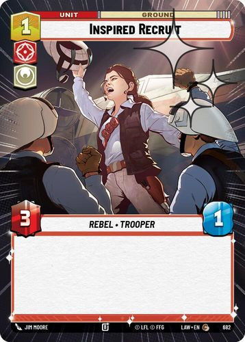 [07-LAW-EN-0682](C) Inspired Recruit (Hyperspace) (Foil)