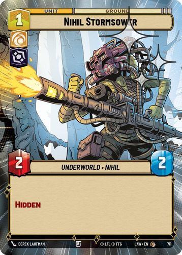 [07-LAW-EN-0711](C) Nihil Stormsower (Hyperspace) (Foil)