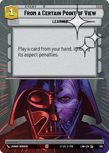[07-LAW-EN-0766](C) From a Certain Point of View (Hyperspace) (Foil)