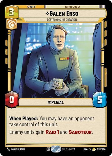 [07-LAW-EN-0233](R) Galen Erso - Destroying His Creation