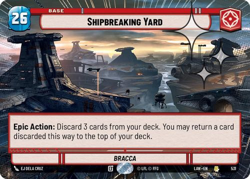 [07-LAW-EN-0531](R) Shipbreaking Yard (Hyperspace) (Foil)