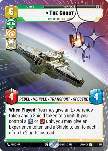 [07-LAW-EN-0571](R) The Ghost - Home of the Spectres (Hyperspace) (Foil)