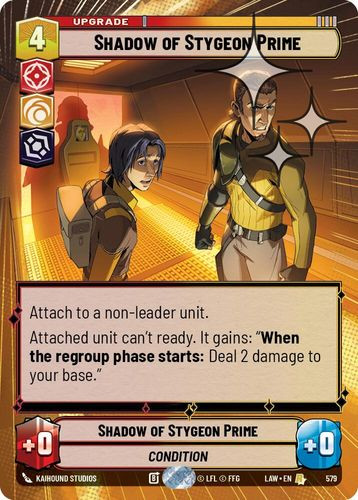 [07-LAW-EN-0579](R) Shadow of Stygeon Prime (Hyperspace) (Foil)