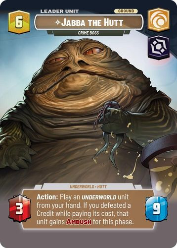 [07-LAW-EN-0781](S) Jabba the Hutt - Crime Boss (Showcase) (Foil)