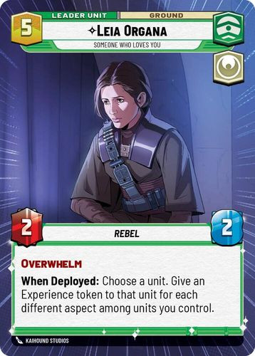 [07-LAW-EN-0274](S) Leia Organa - Someone Who Loves You (Hyperspace)