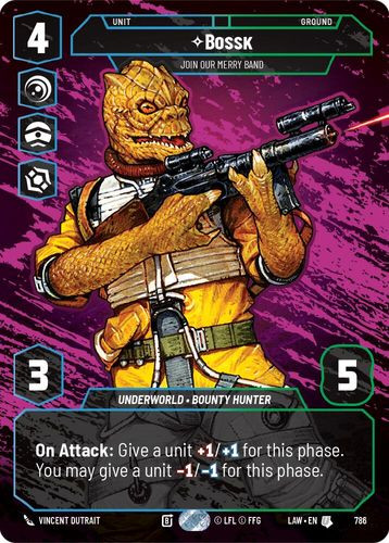 [07-LAW-EN-0786](U) Bossk - Join Our Merry Band (Prestige)