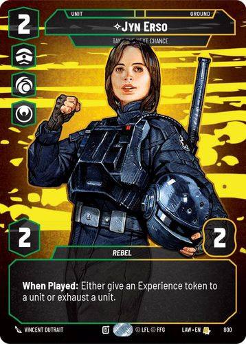 [07-LAW-EN-0800](R) Jyn Erso - Take the Next Chance (Prestige)