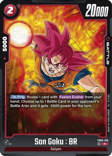 [FB09-010](R) Son Goku : BR (Foil)