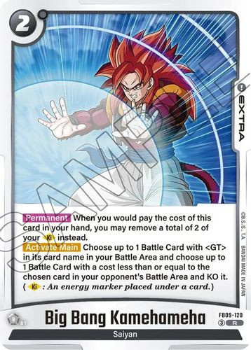 [FB09-120](R) Big Bang Kamehameha (Foil)