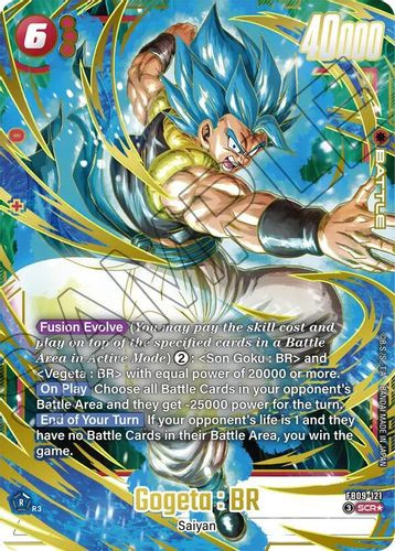 [FB09-121](SCR) Gogeta : BR (1 Star Alt Art) (Foil)