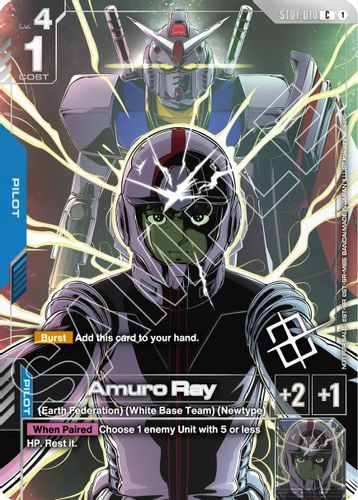 [ST01-010](C) Amuro Ray {Regional Championship} {Foil}