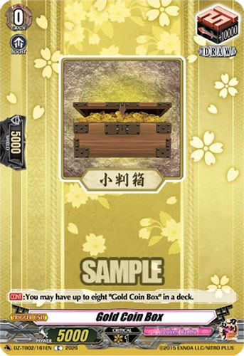 [DZ-TB02/161EN](C) Gold Coin Box