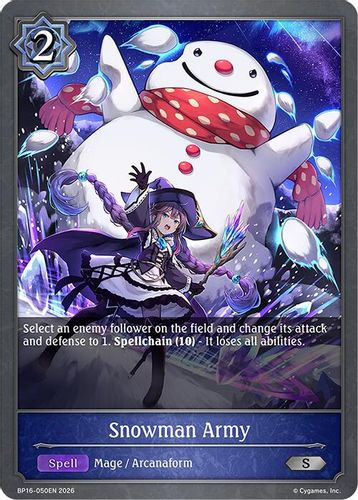 [BP16-050EN](S) Snowman Army