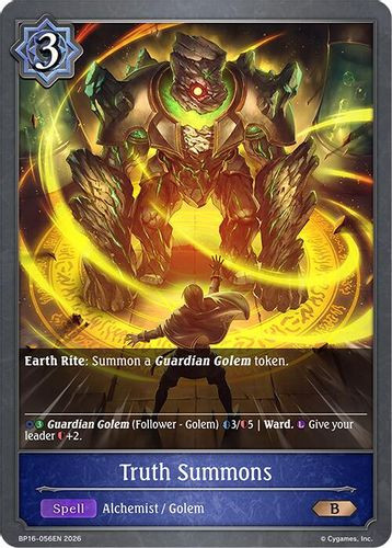 [BP16-056EN](B) Truth Summons