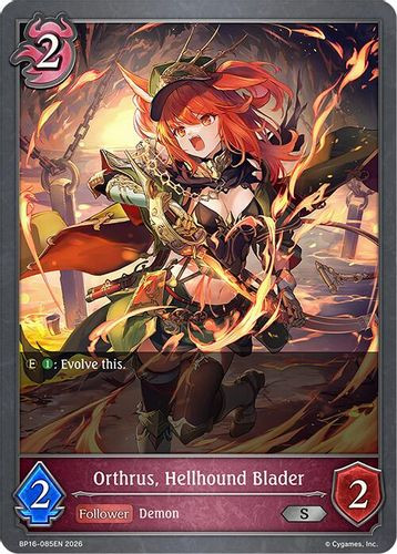 [BP16-085EN](S) Orthrus, Hellhound Blader