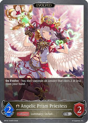 [BP16-104EN](S) Angelic Prism Priestess (Evolved)