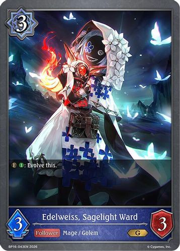 [BP16-043EN](G) Edelweiss, Sagelight Ward