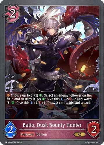 [BP16-083EN](G) Balto, Dusk Bounty Hunter