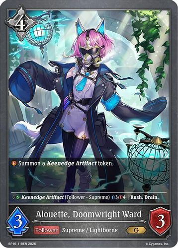 [BP16-118EN](G) Alouette, Doomwright Ward