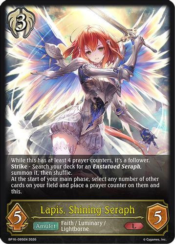[BP16-095EN](L) Lapis, Shining Seraph