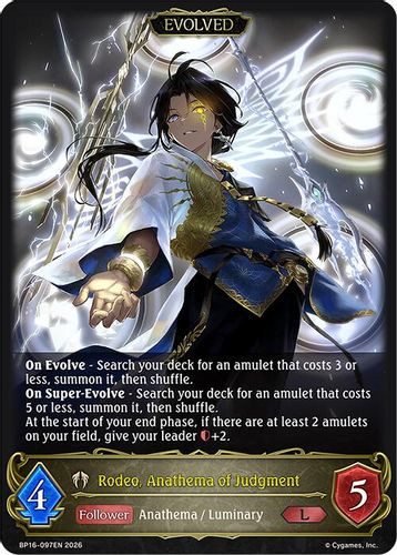 [BP16-097EN](L) Rodeo, Anathema of Judgment (Evolved)