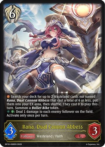 [BP16-098EN](L) Rana, Dual Cannon Abbess