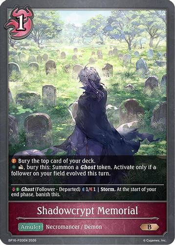 [BP16-P20EN](PB) Shadowcrypt Memorial (Premium Foil)