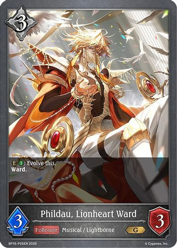 [BP16-P25EN](PG) Phildau, Lionheart Ward (Premium Foil)
