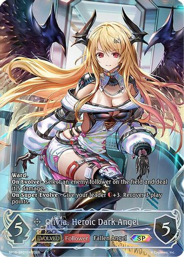 [BP16-SP01EN](SP) Olivia, Heroic Dark Angel (Evolved) (SP Foil)