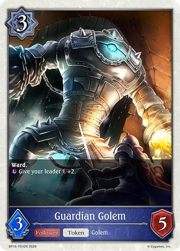 [BP16-T01EN](T) Guardian Golem (Token)