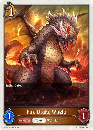 [BP16-T03EN](T) Fire Drake Whelp (Token)