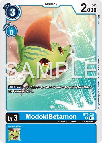 [BT06-021](C) ModokiBetamon (AD01 Reprint) (Foil)