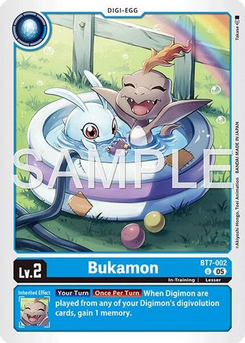 [BT07-002](U) Bukamon (AD01 Reprint) (Foil)
