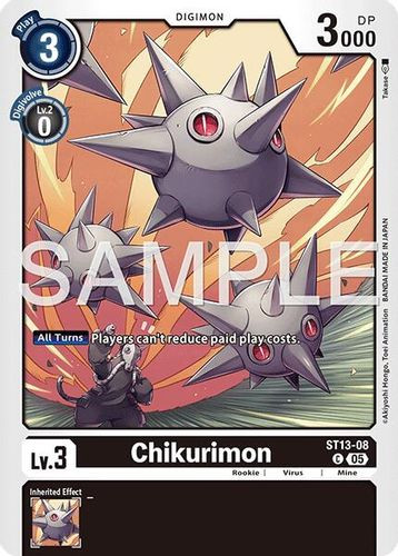 [ST13-08](C) Chikurimon (AD01 Reprint) (Foil)
